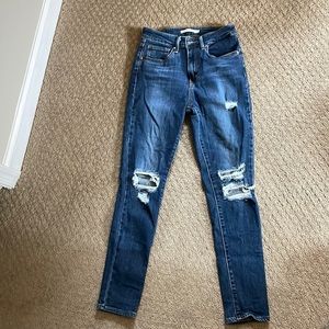 Levis 721 Hi Rise Skinny 27